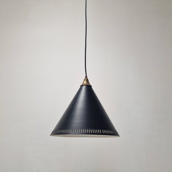 Suspension “Kegle” Bent Karlby pour Lyfa , Danemark, années 1970