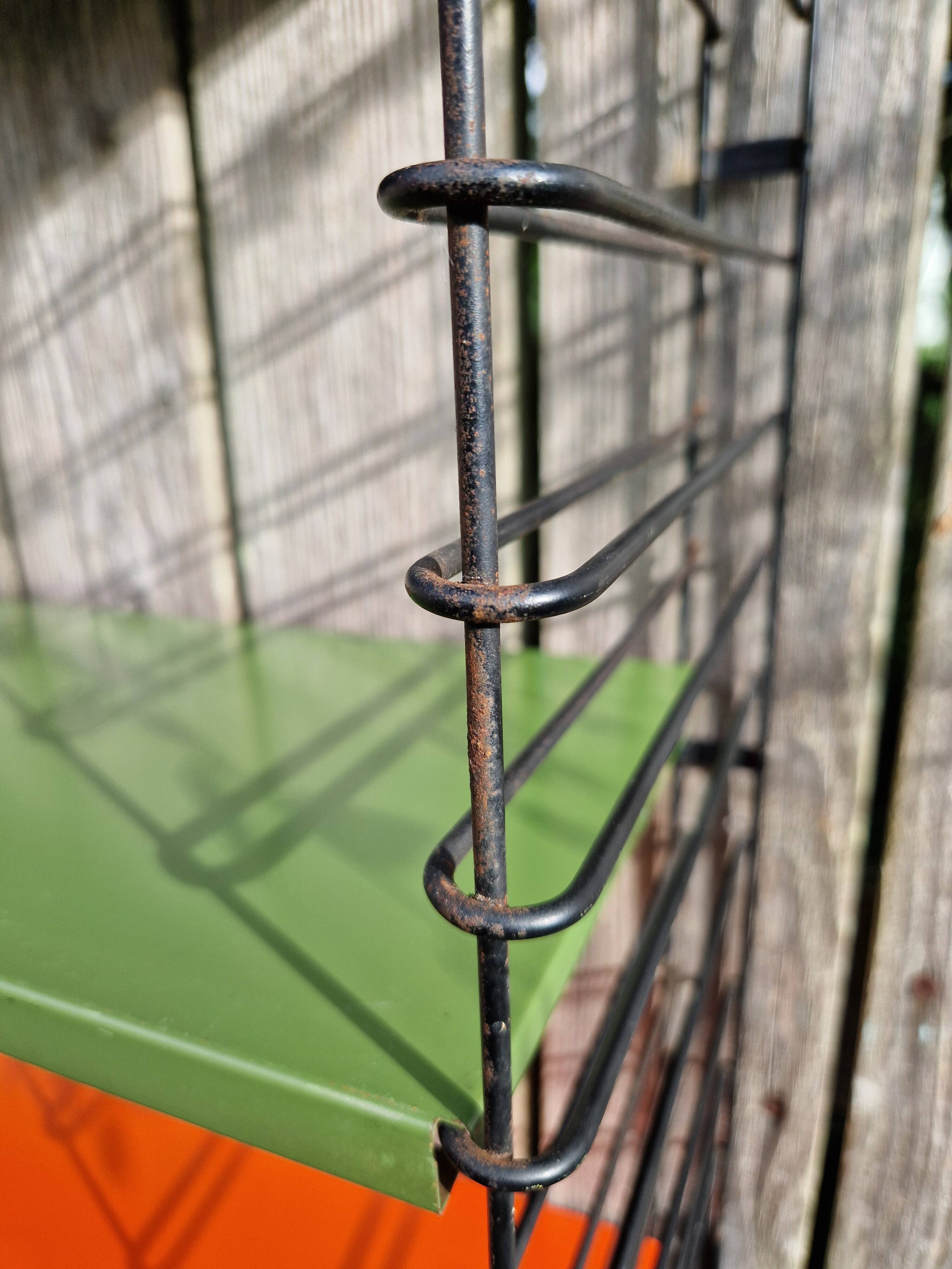 Tomado metal wall shelf, 1960s
