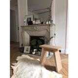 Japanese solid oak stool