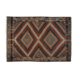 Anatolian handmade kilim rug 260 cm x 183 cm