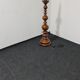 Vintage turned wood floor lamp