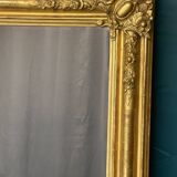 Large old 19th century mirror high 177 x 104.5 cm very good condition