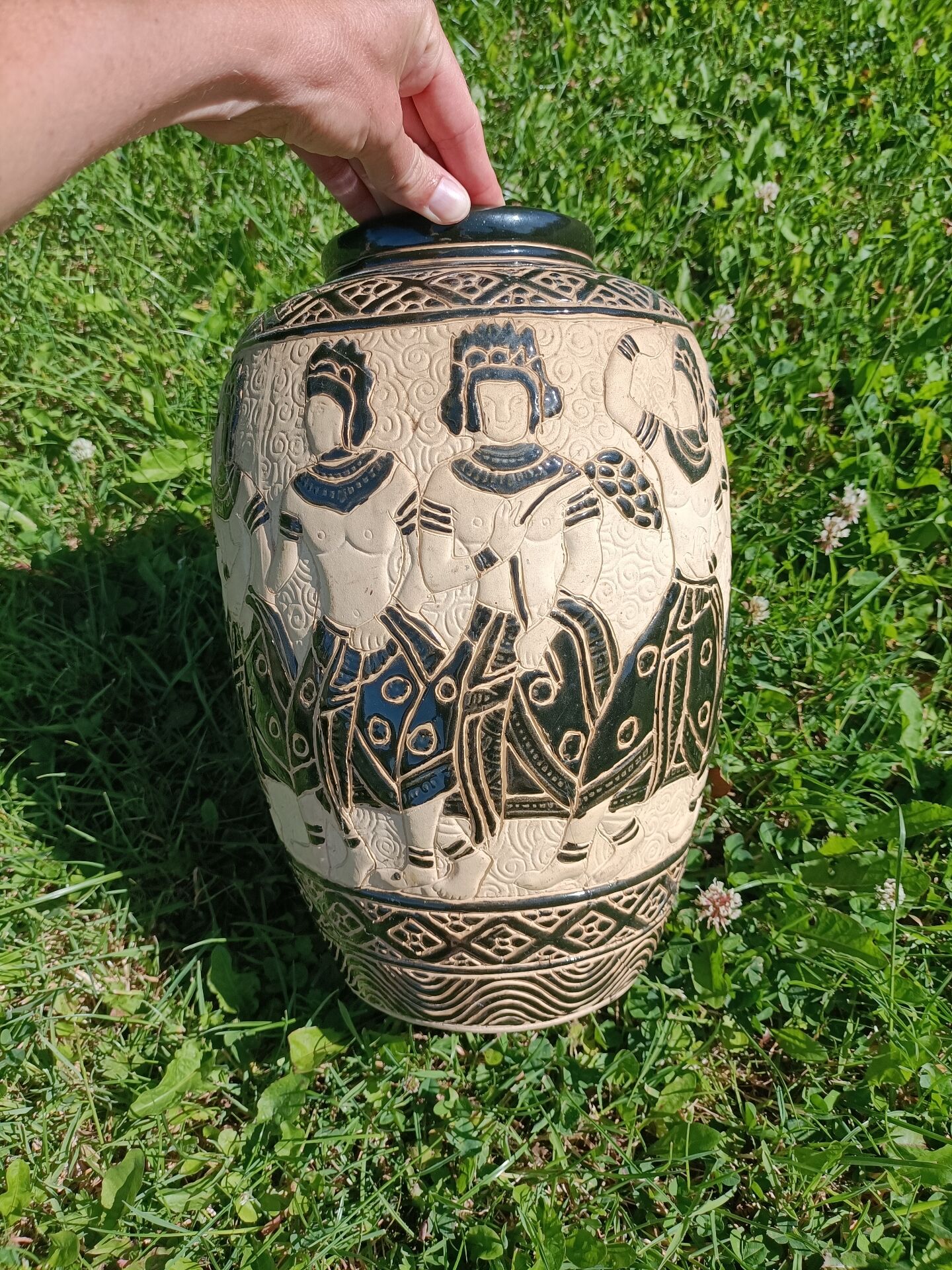 Ethnic vase