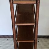Vintage bamboo shelf 148cm