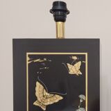 Paire de lampes à poser "le dauphin", modèle singapour