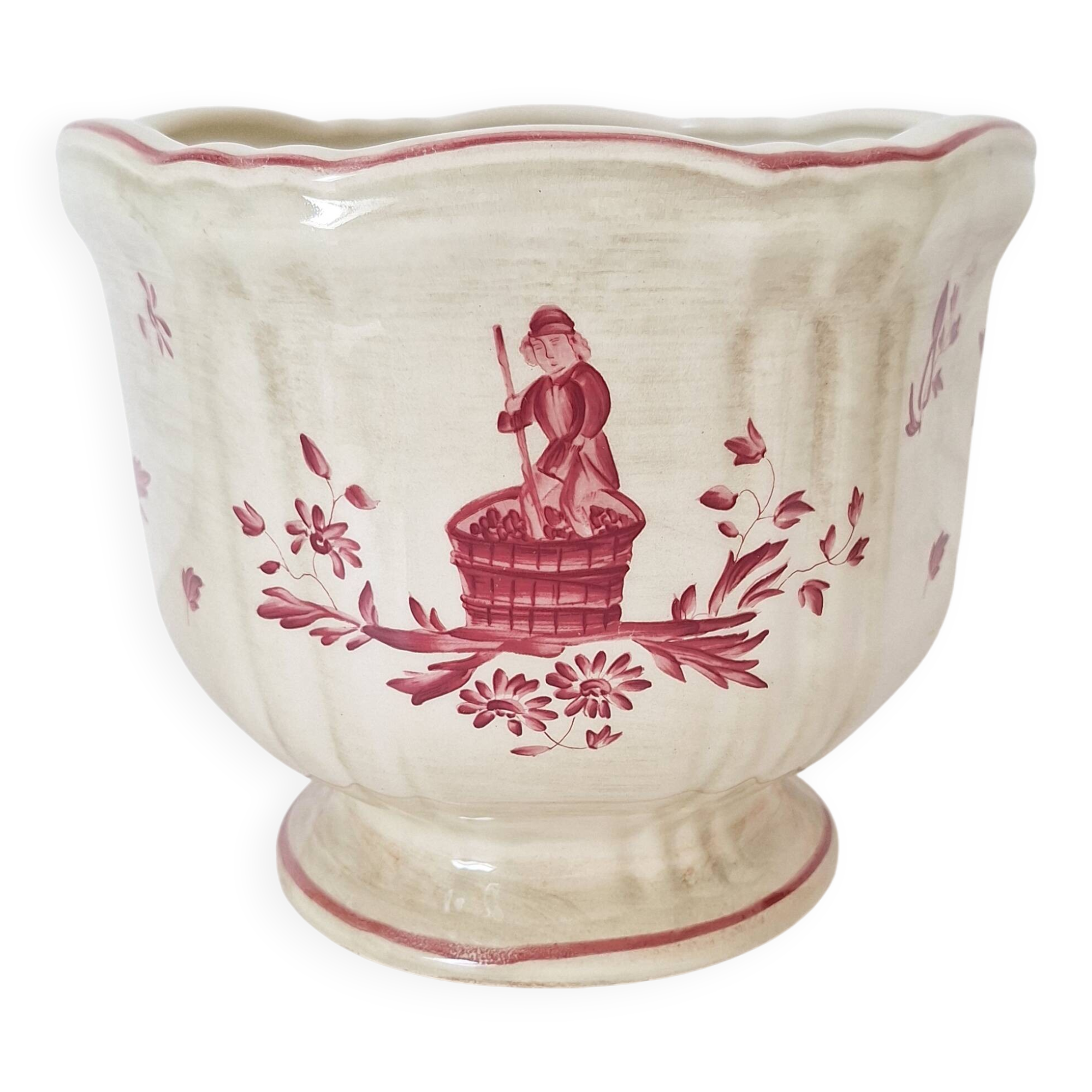 Longchamp pink planter