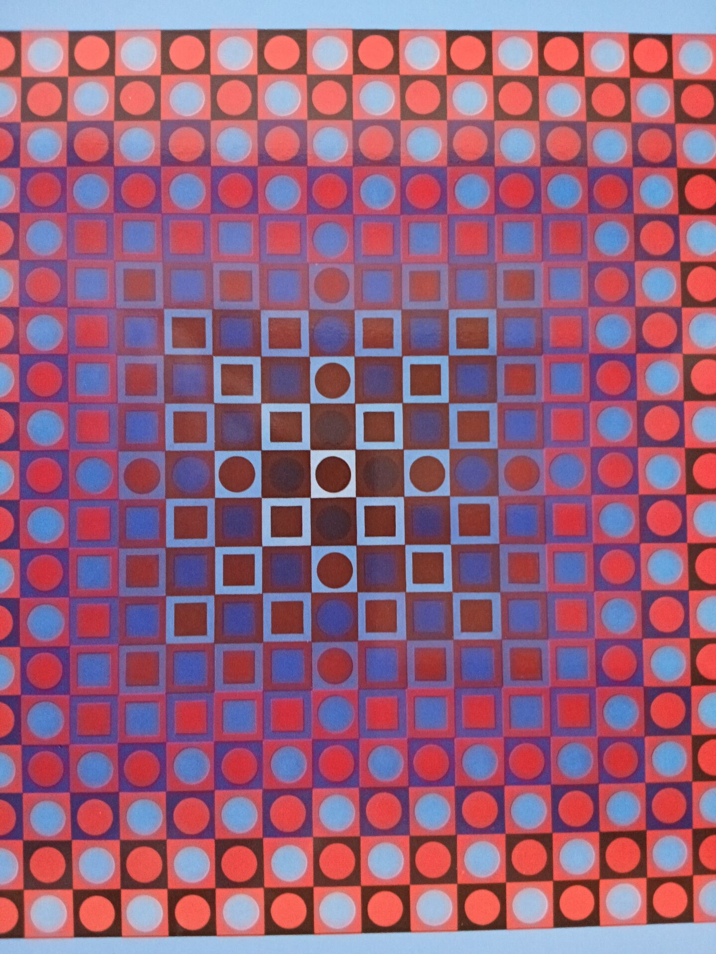 Victor Vasarely Sérigraphie op art Éditions du Griffon