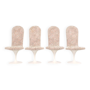 Ensemble de 4 chaises - pivotantes