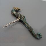 Old corkscrew corkscrew in bronze