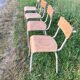 Lot of school chairs