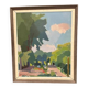 Original Swedish Oil on Canvas – “Garden” by Richard Björklund – Signed