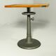 Cast Iron Telescope Laboratory Table, 1970s