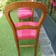 4 chaises Louis Philippe tapissées