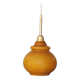 70s brown pendant light