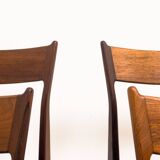 H.P. Hansen Møbelindustri set of eight rosewood dining chairs