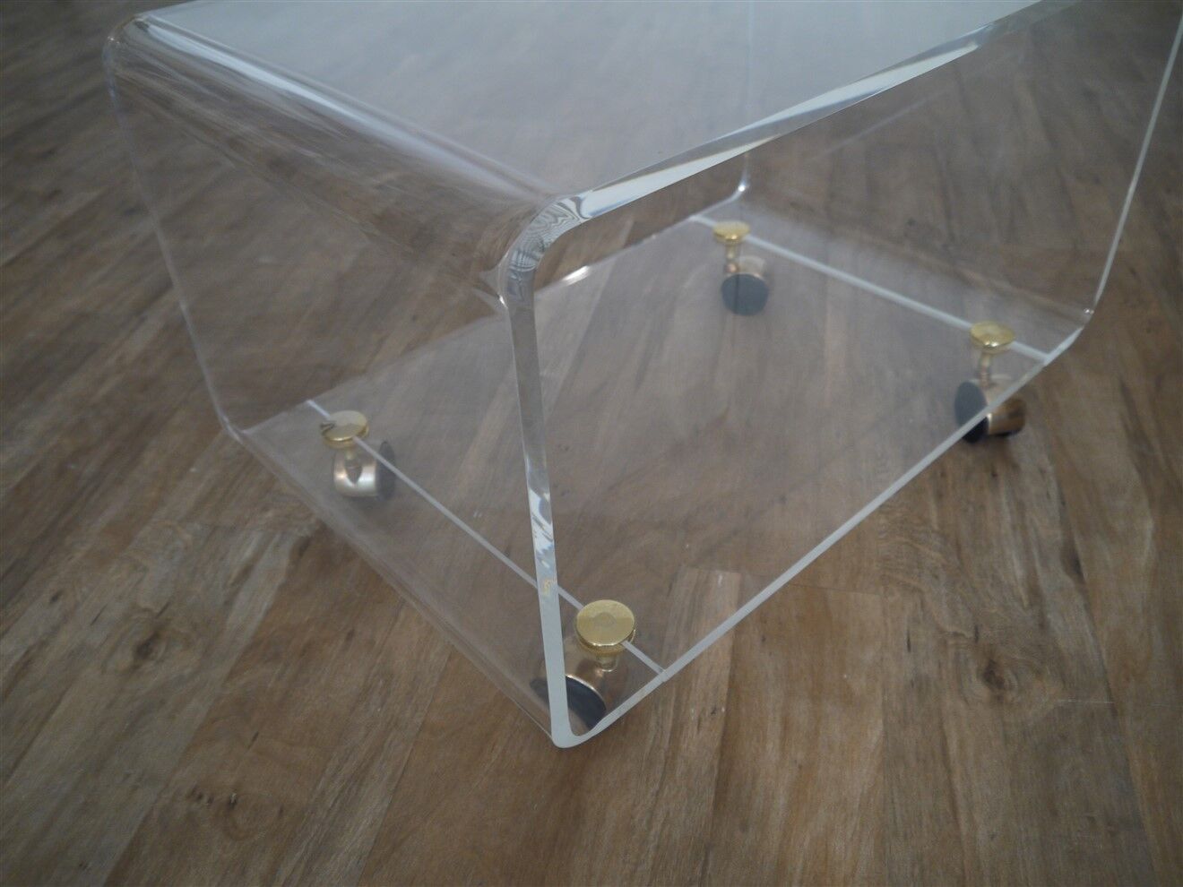 Vintage plexiglass coffee table 1970