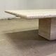 1970s travertine coffee table