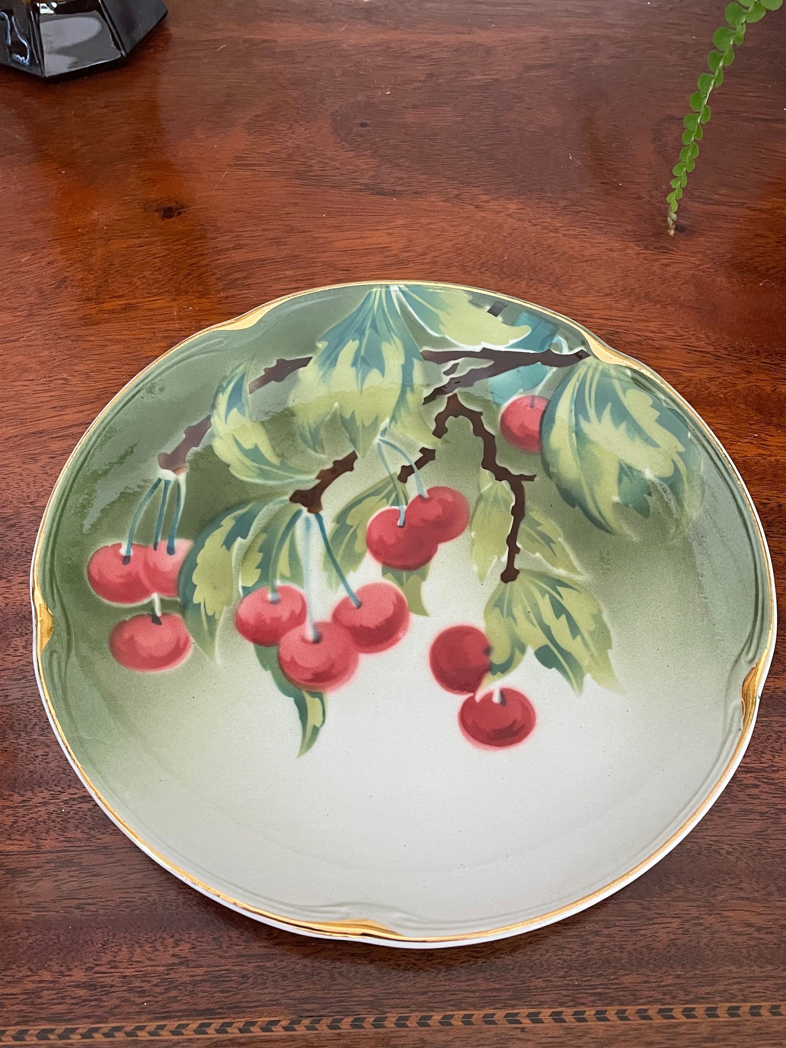 10 K&G Lunéville dessert plates