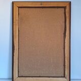 Vintage wooden mirror