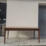 Table de Ferme rustique en merisier massif 19éme - 1m91.5
