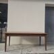 Rustic farmhouse table in solid cherry wood 19th century - 1m91.5