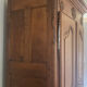 Authentic Bressane Antique Wardrobe in Solid Wood