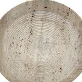 Mid-century modern travertine solifleur vase, Cerri Nestore, Italy, 1970s