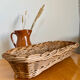 Vintage bread basket or croissant basket