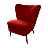 Red armchair 60s