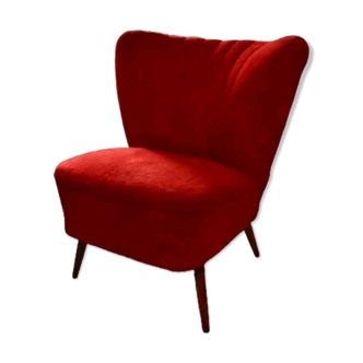 Red armchair 60s