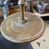 Old brass barber mirror
