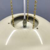 1970s Brass and Lacquered Metal Pendant, Czechoslovakia