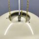 1970s Brass and Lacquered Metal Pendant, Czechoslovakia