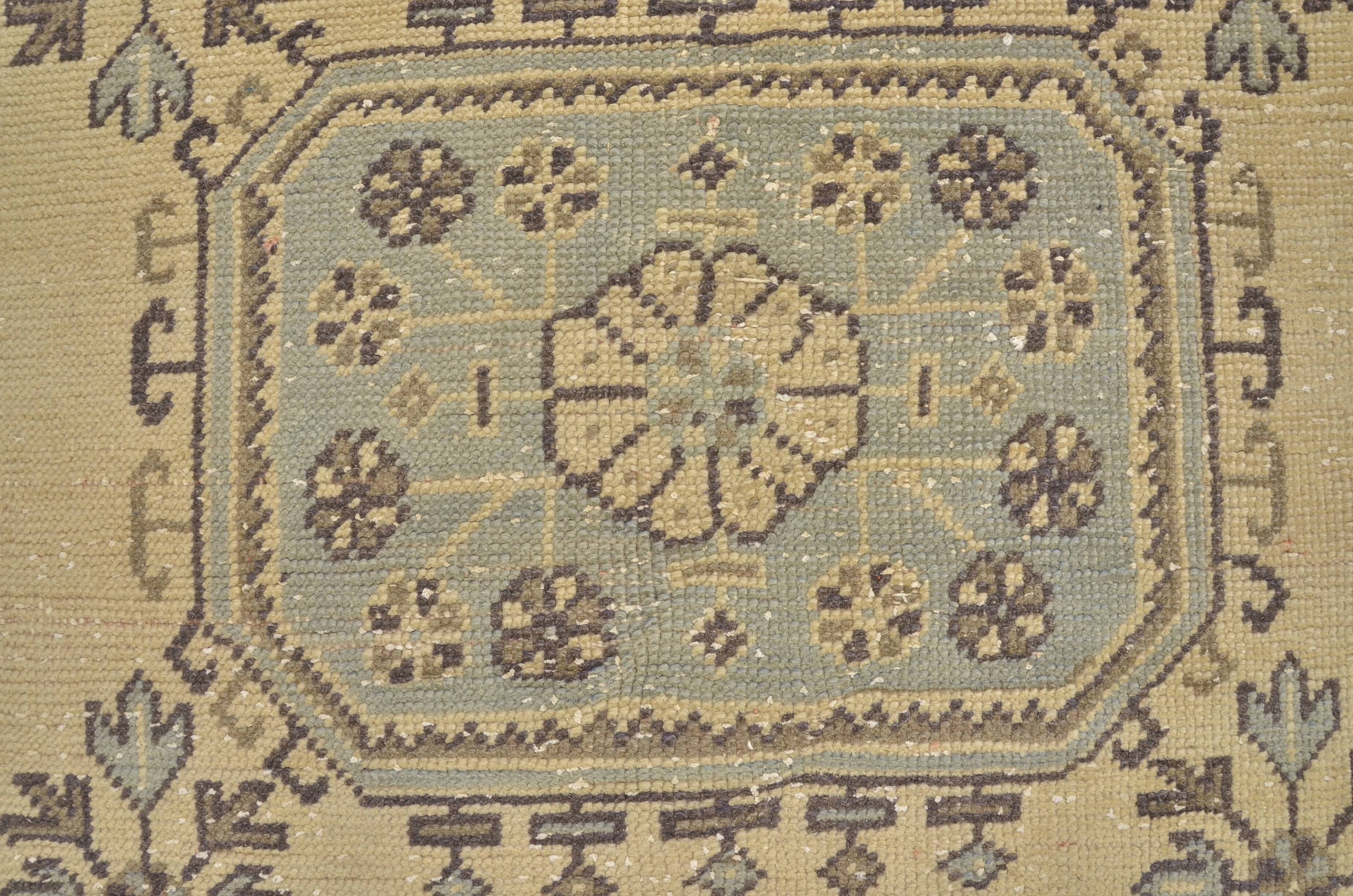 Anatolian Decorative Oushak Runner Rug