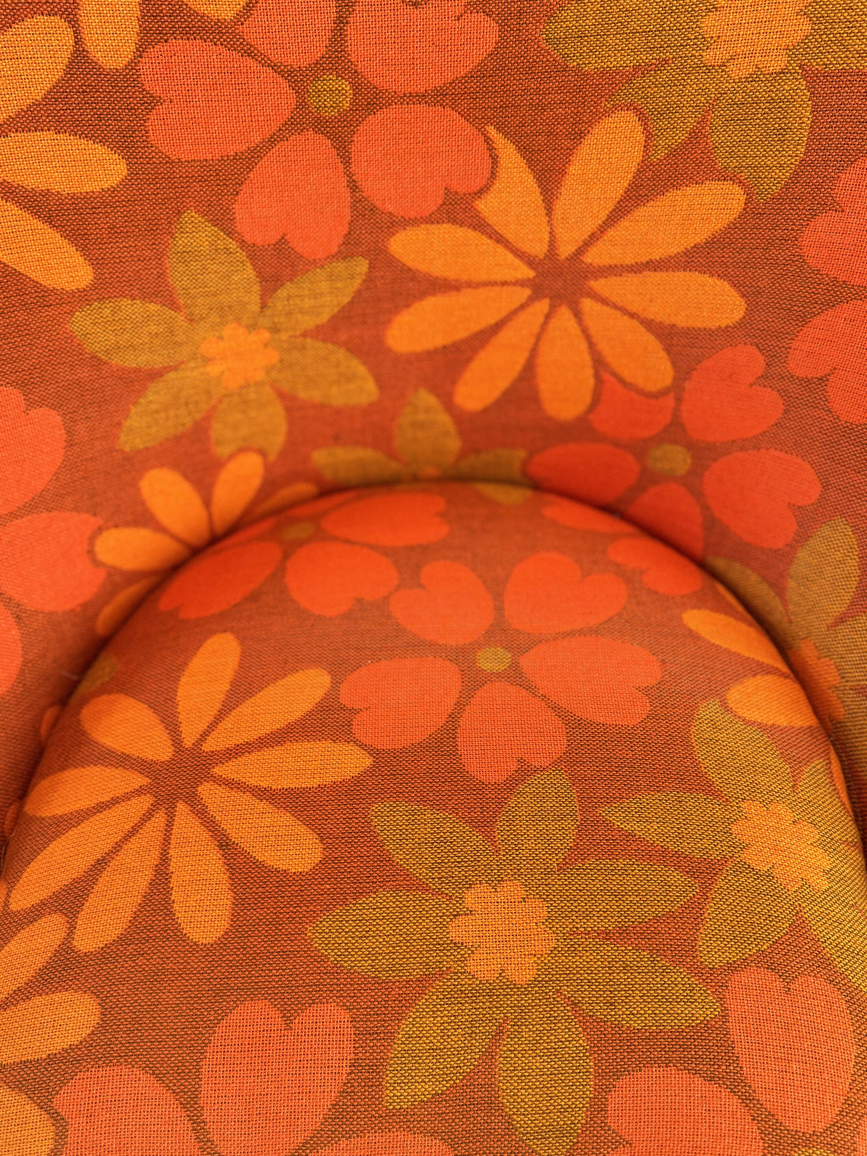 Chaise pivotante vintage