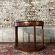 Half-moon console walnut period empire early nineteenth century