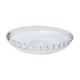Beaded glass dish
