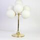 Atomic brass table lamp, Switzerland, 1960s