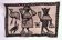 Vintage Korhogo Senoufo canvas tapestry L.103 cm