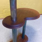 Shelf - old plant door, oak and metal