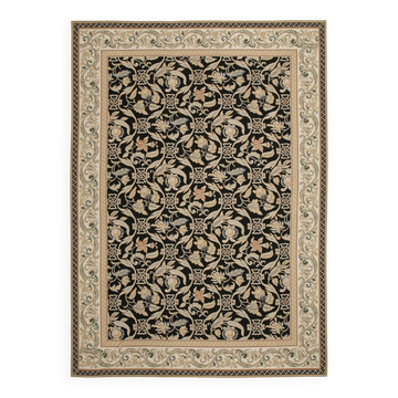 Tapis Kilim en point de croix vintage fait main