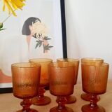 Timo Sarpaneva amber glasses