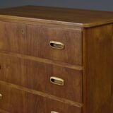 Scandinavian Teak Chest of Drawers, 1960s
