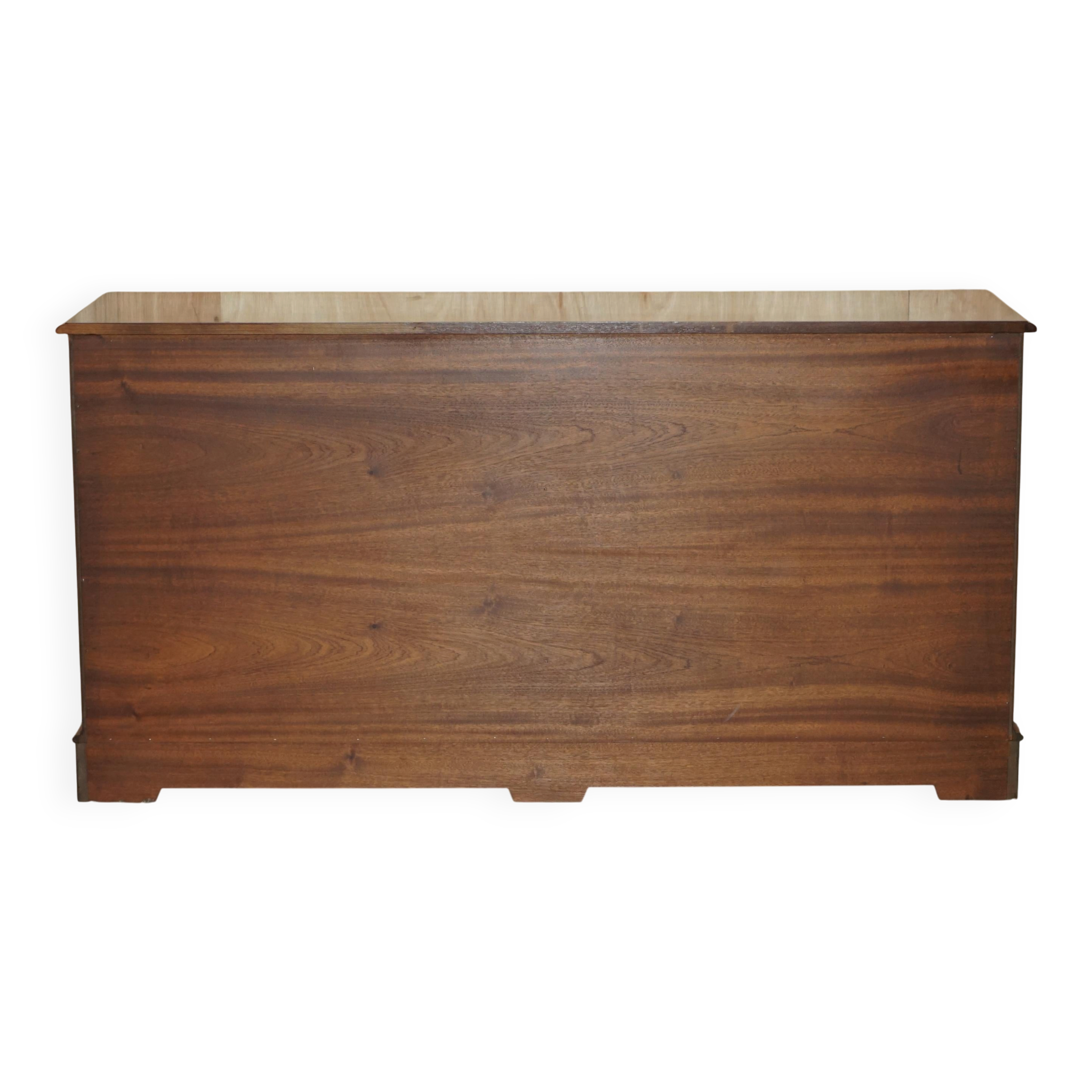 Buffet en noyer Burr & Burl avec patine