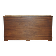 Buffet en noyer Burr & Burl avec patine