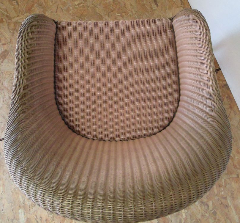 Loyd Loom braided terrace chair