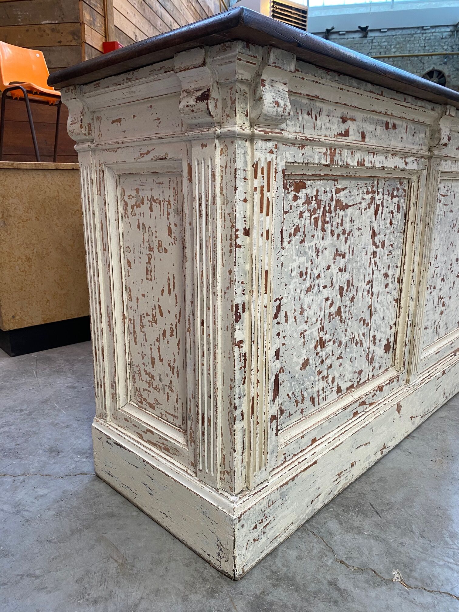 Old store counter