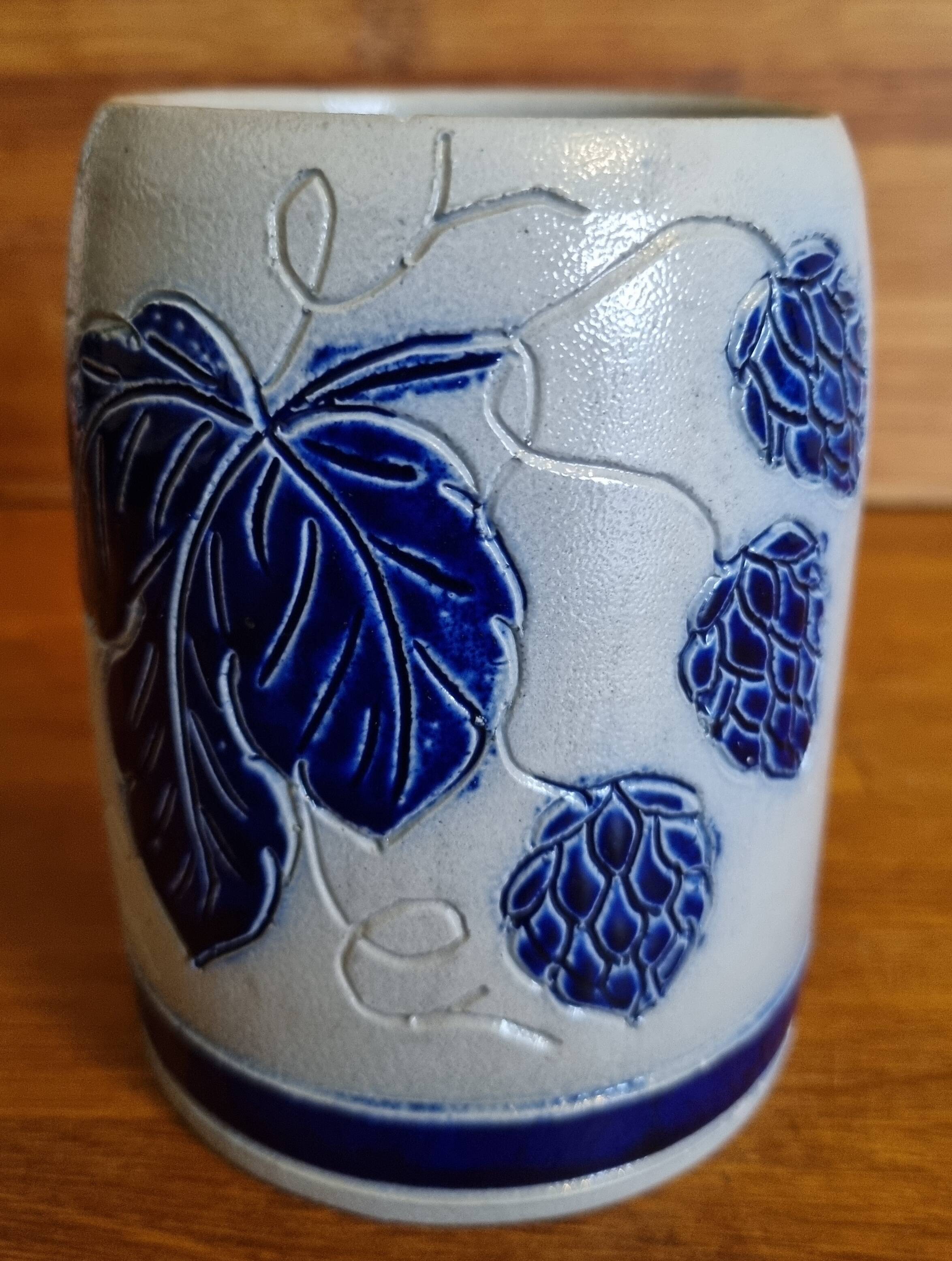 Mug en grès au sel d'Alsace Antoine Krummeich Betschdorf