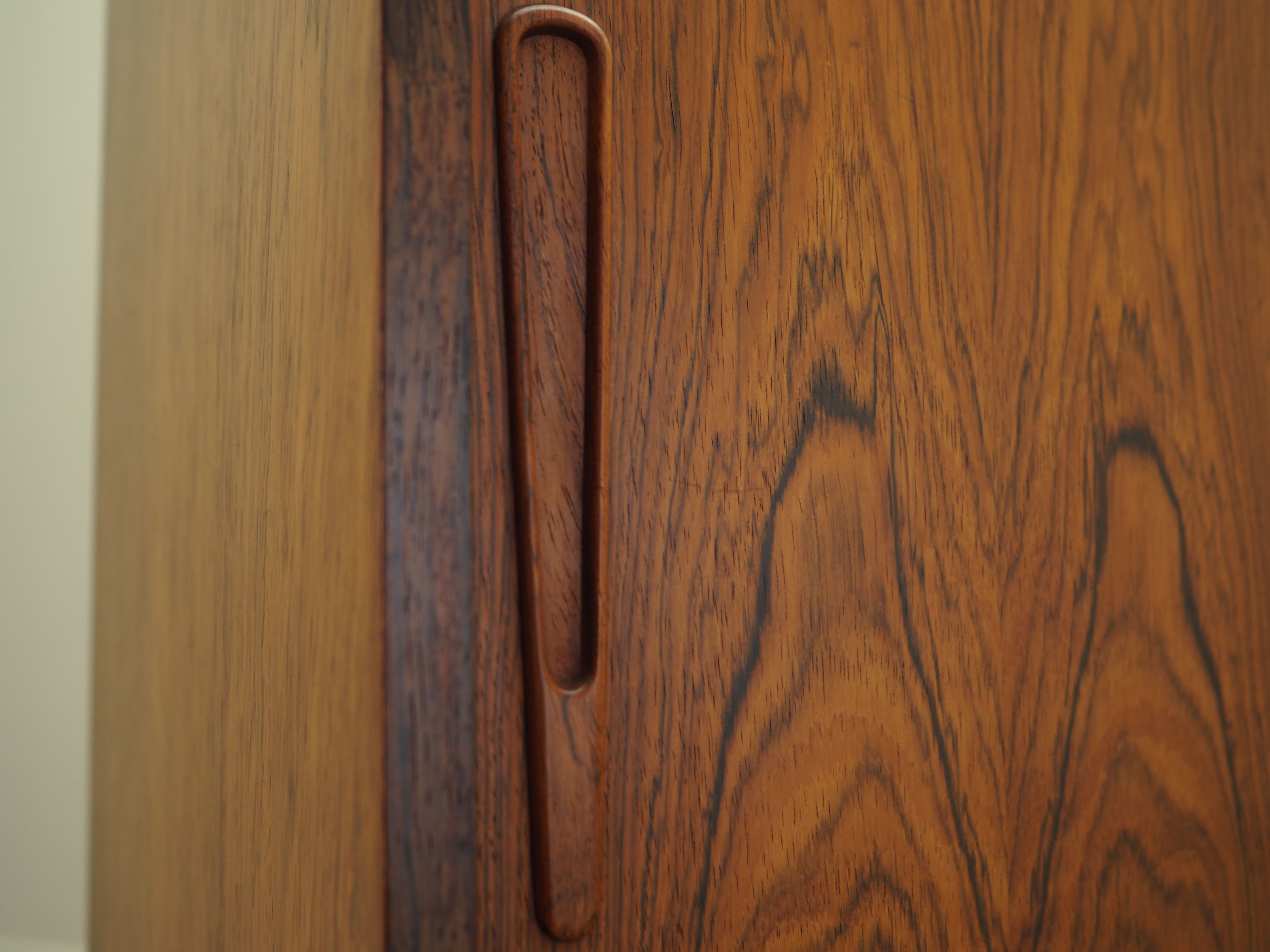 Rosewood highboard, Danish design, 1960s, manufactured by Luno Møbler