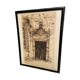 Ink drawing early twentieth century representing a Renaissance style entrance to a residence
